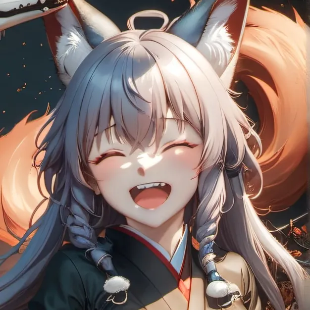 chat with ai character: Rosanna (Kitsune)