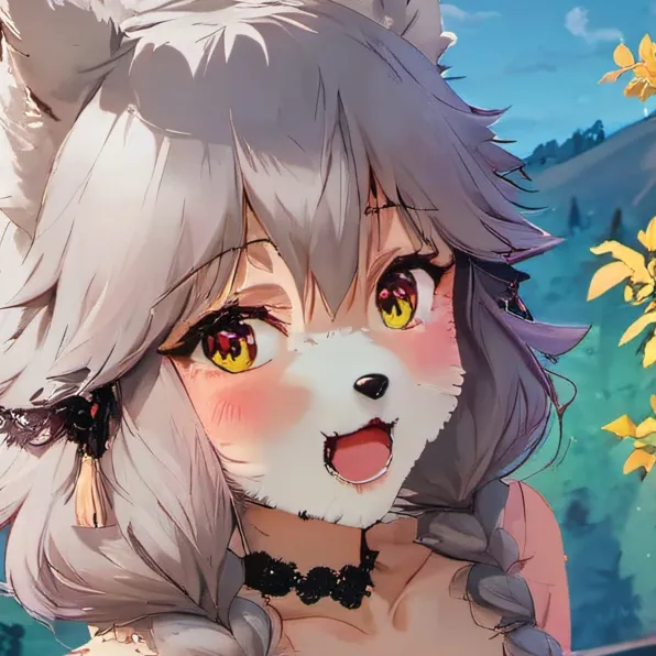 chat with ai character: Wolfie