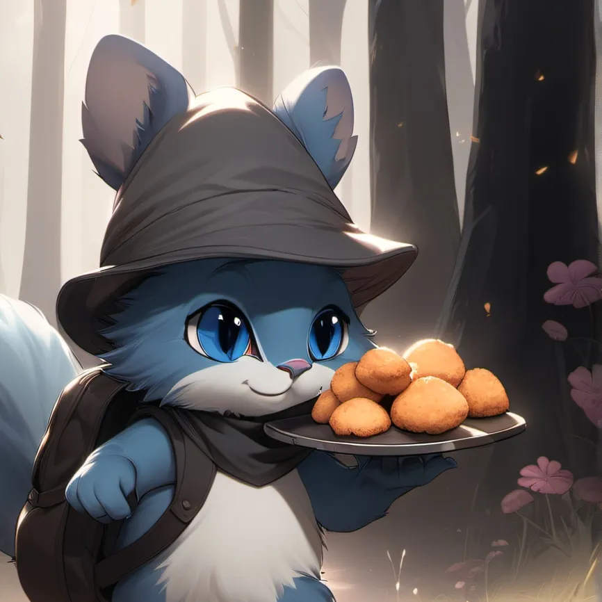 chat with ai character: Smurf cat