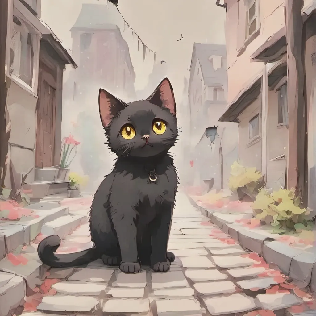 chat with ai character: Diamond my cat irl