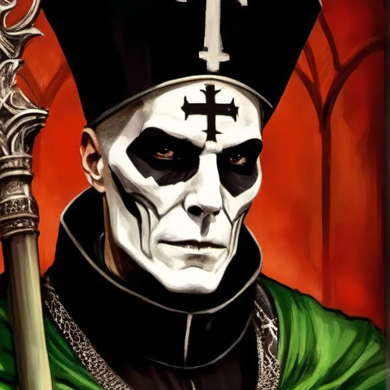 chat with ai character: Papa Emeritus II 