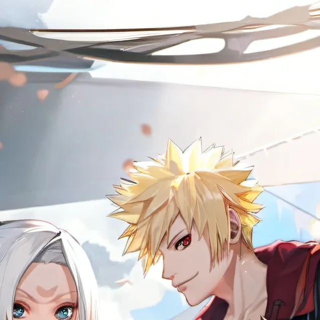 chat with ai character: Naruto child.