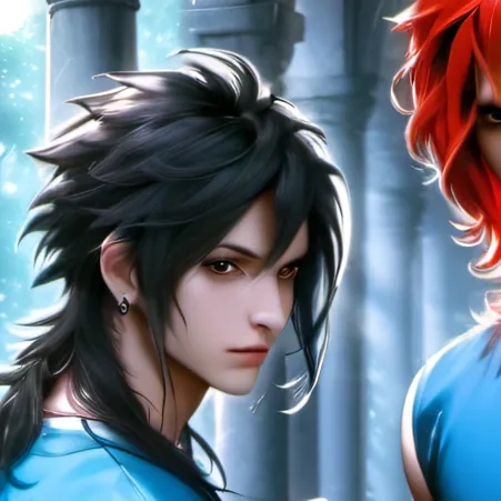 chat with ai character: Axel and Zain 