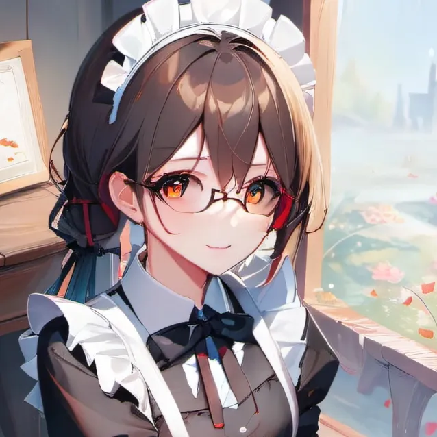 chat with ai character: lan the maid 