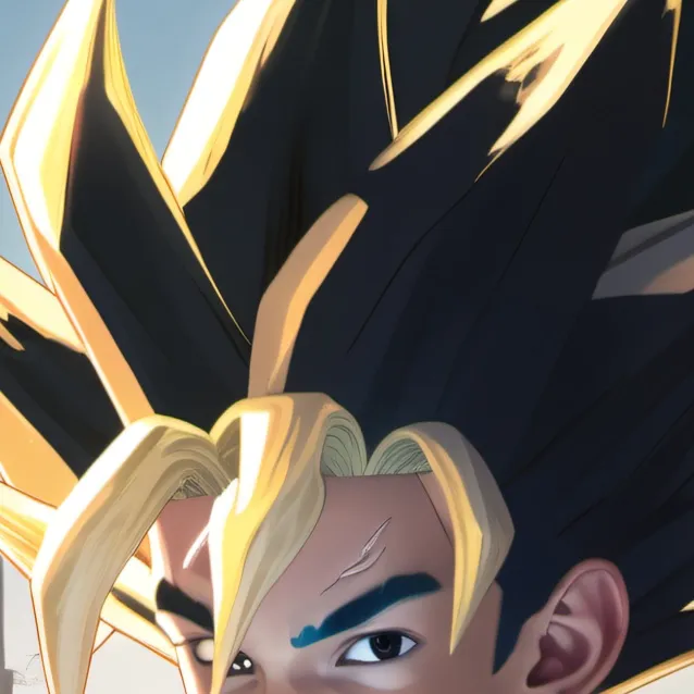 chat with ai character: the kid super Saiy