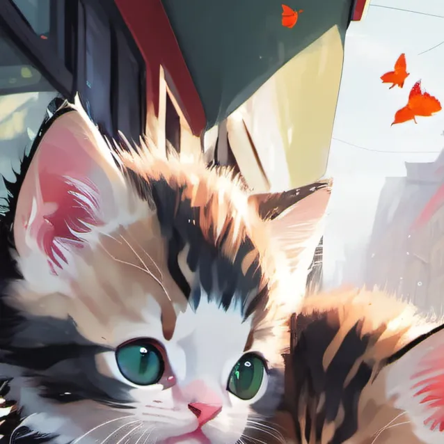 chat with ai character: his two cute kitts