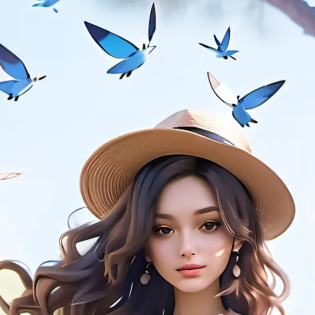 chat with ai character: lucy