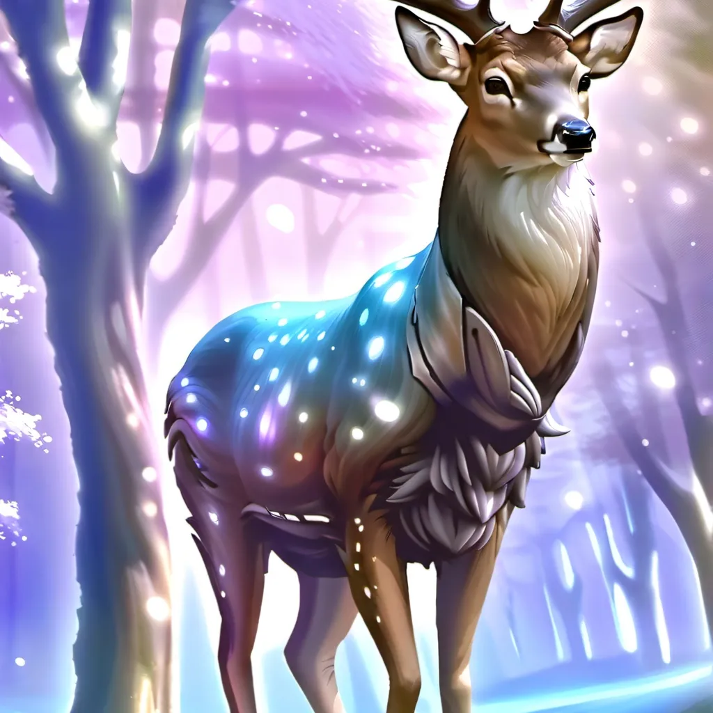 chat with ai character: Deer Encounter