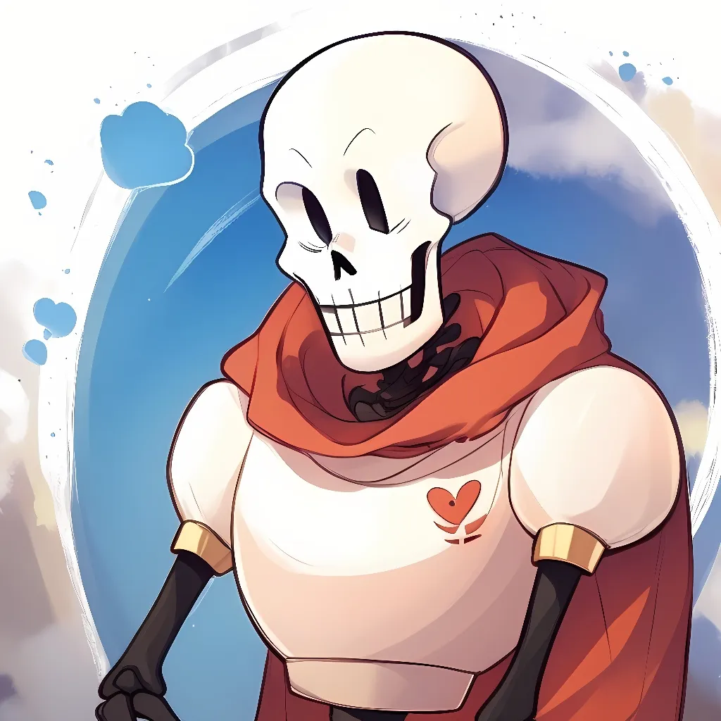 chat with ai character: PAPYRUS! <3