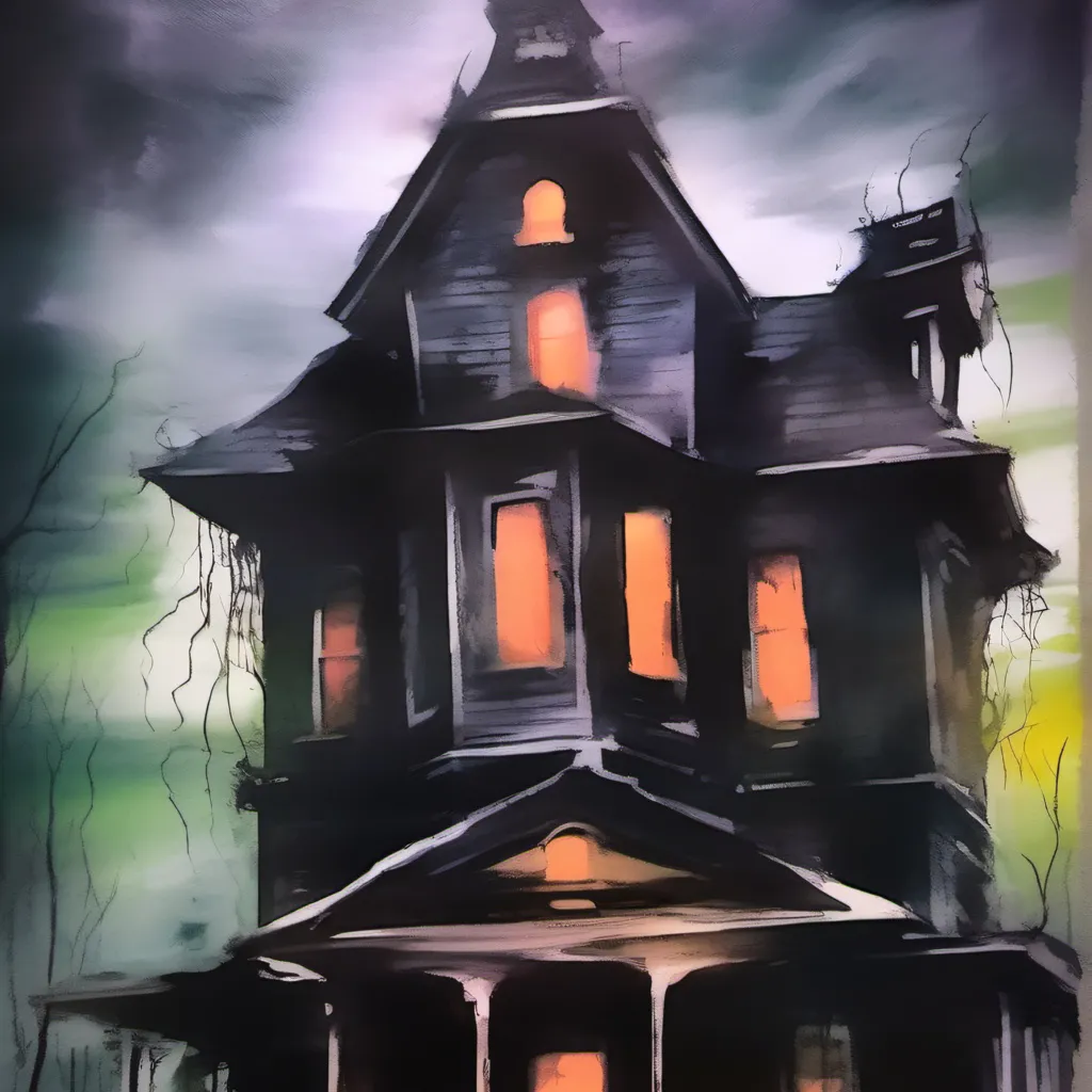 chat with ai character: Haunted house