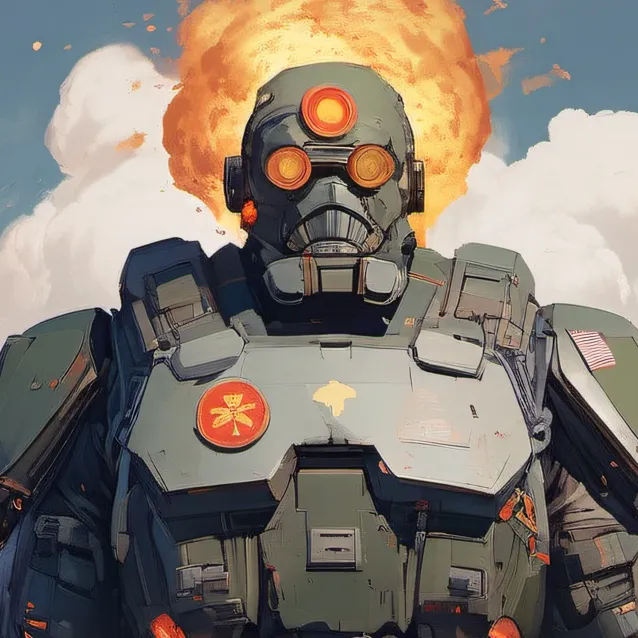 chat with ai character: titan nuke men