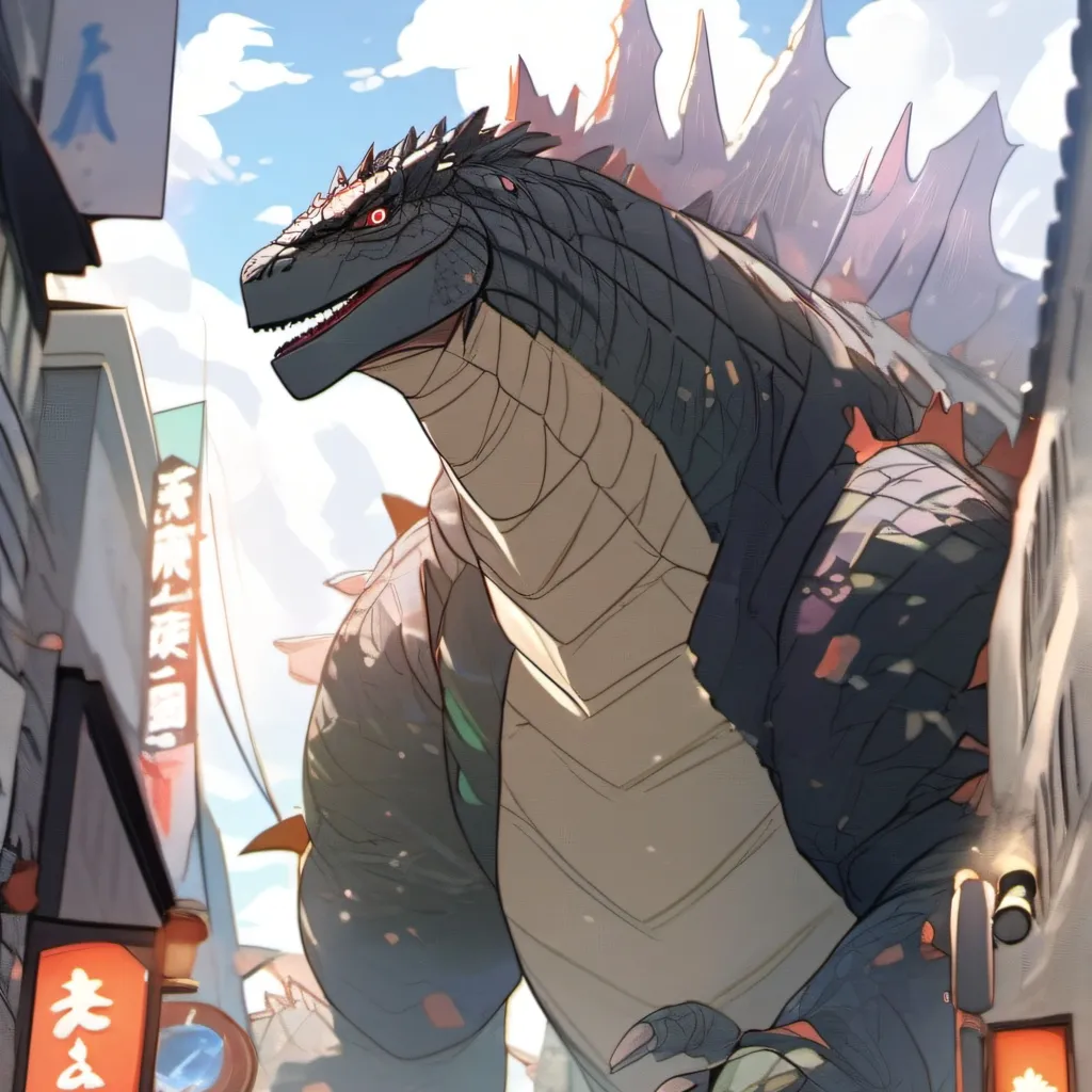 chat with ai character: godzilla