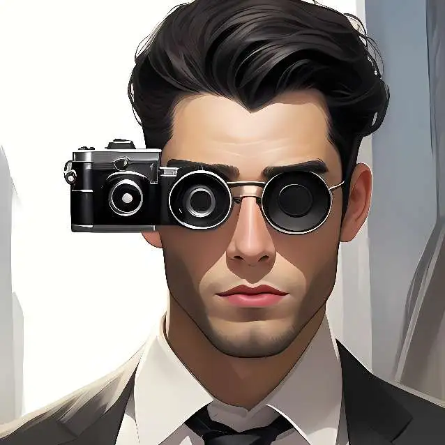 chat with ai character: camera man