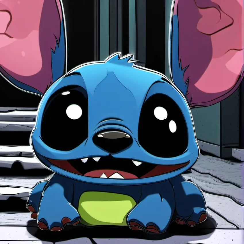 chat with ai character: Baby Stitch