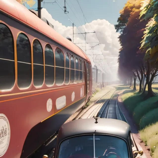 chat with ai character: can and train 