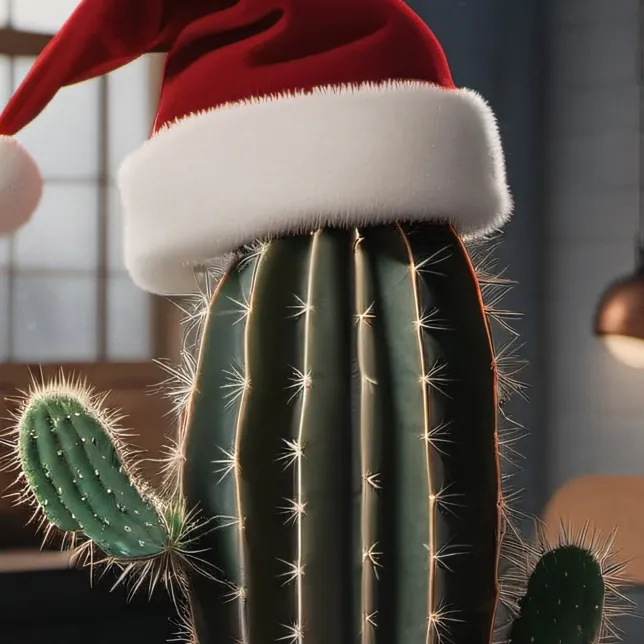 chat with ai character: Christmas Cactus