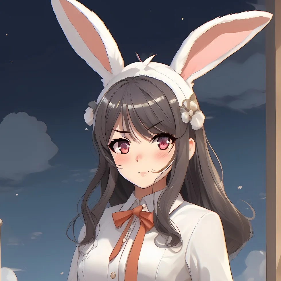 chat with ai character: bunny girl