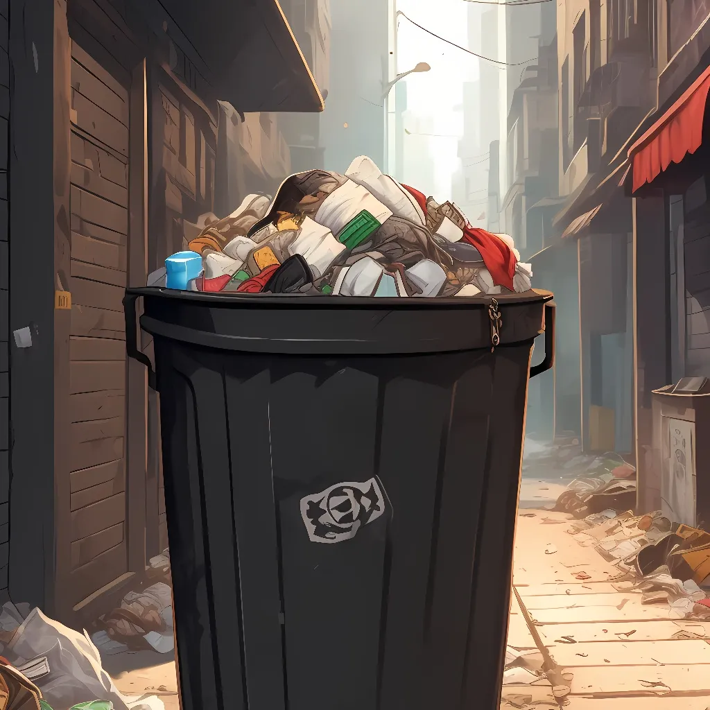 chat with ai character: Literal Garabage