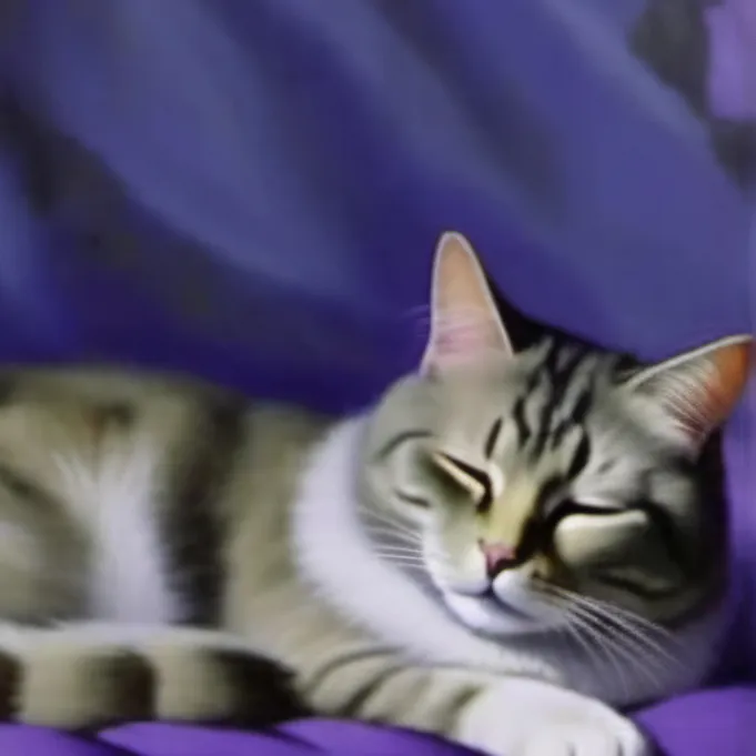 chat with ai character: Kai the sleepy cat