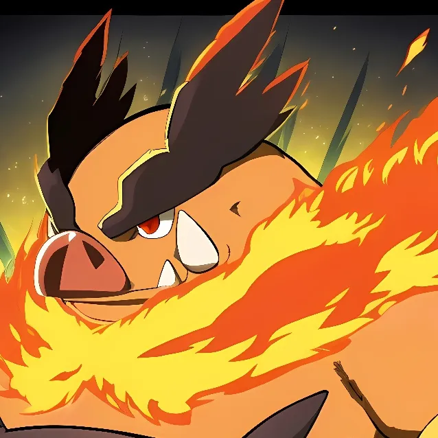 chat with ai character: Emboar