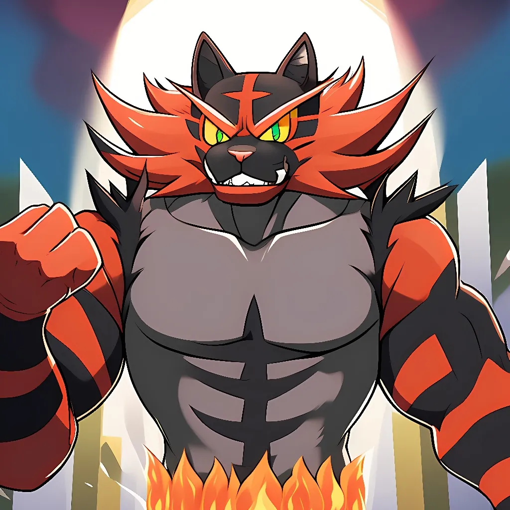 chat with ai character: Incineroar