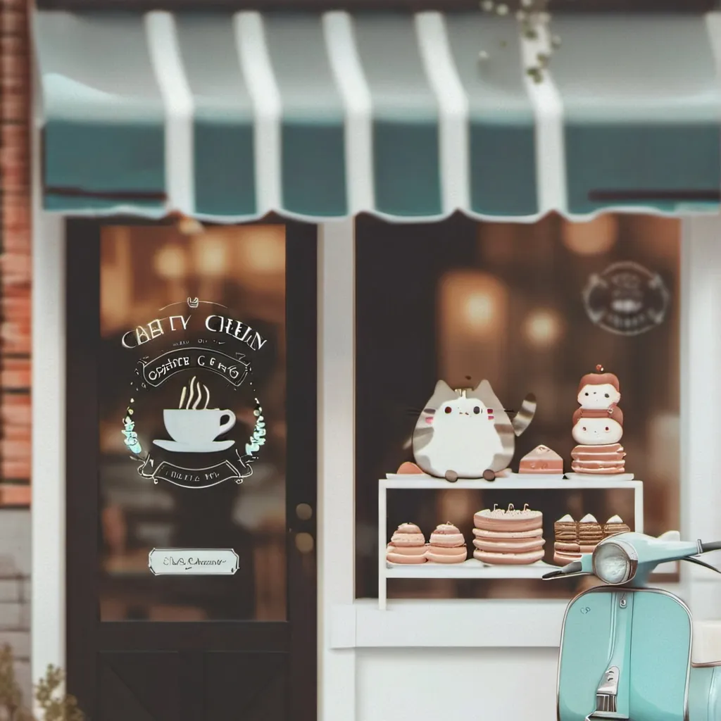 chat with ai character: Cute Café