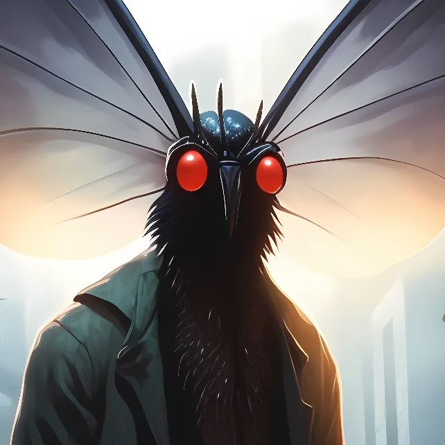 chat with ai character: Mothman 