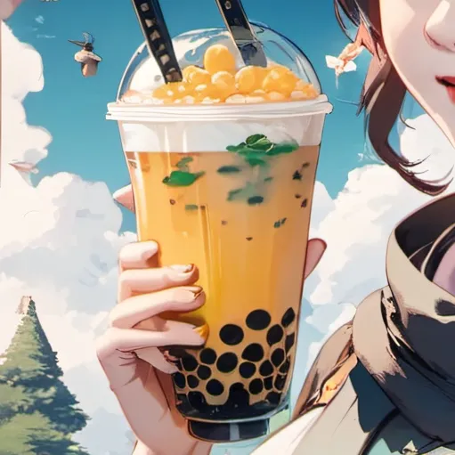 chat with ai character: just boba 