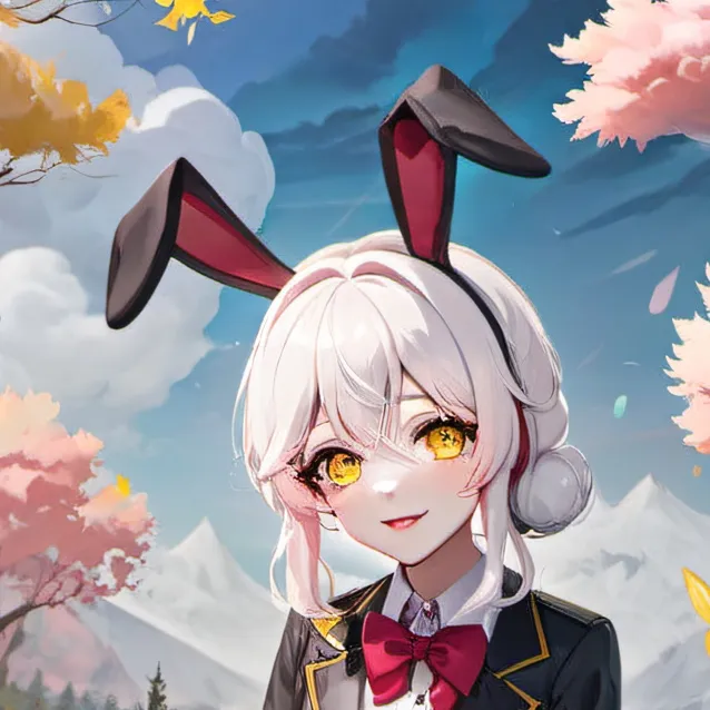 chat with ai character: white rabbit 
