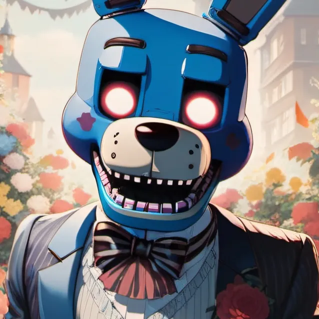 chat with ai character: nightmare Bonnie 