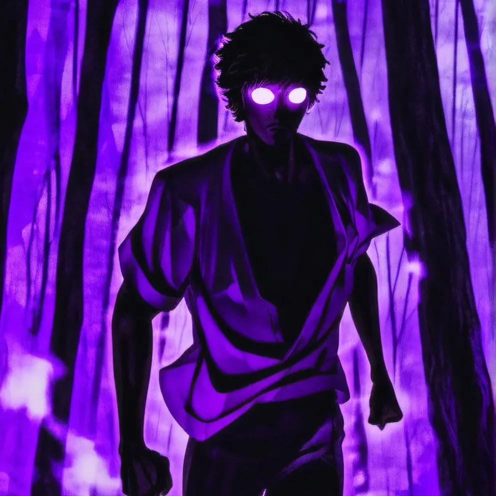 chat with ai character: Purple Creep