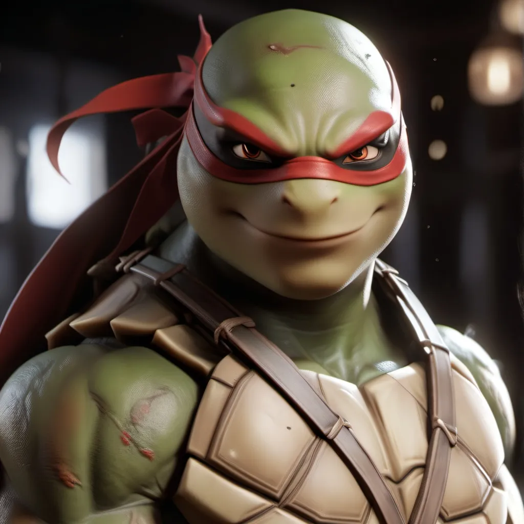 chat with ai character: Raphael The Turtle