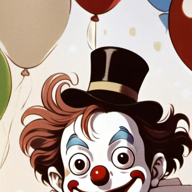 chat with ai character: clown the frog 