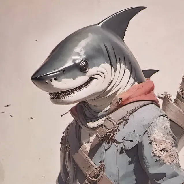 chat with ai character: Sharkey boi 