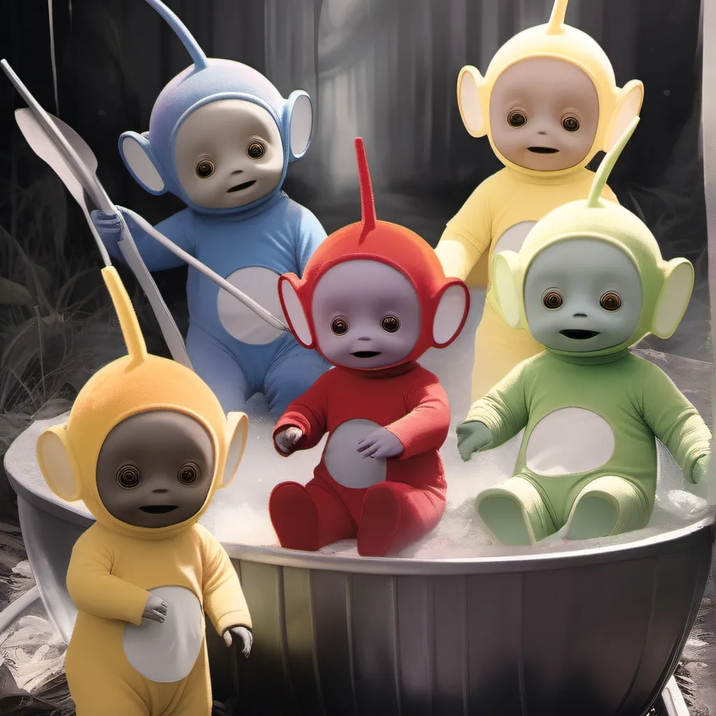 chat with ai character: dead Teletubbies