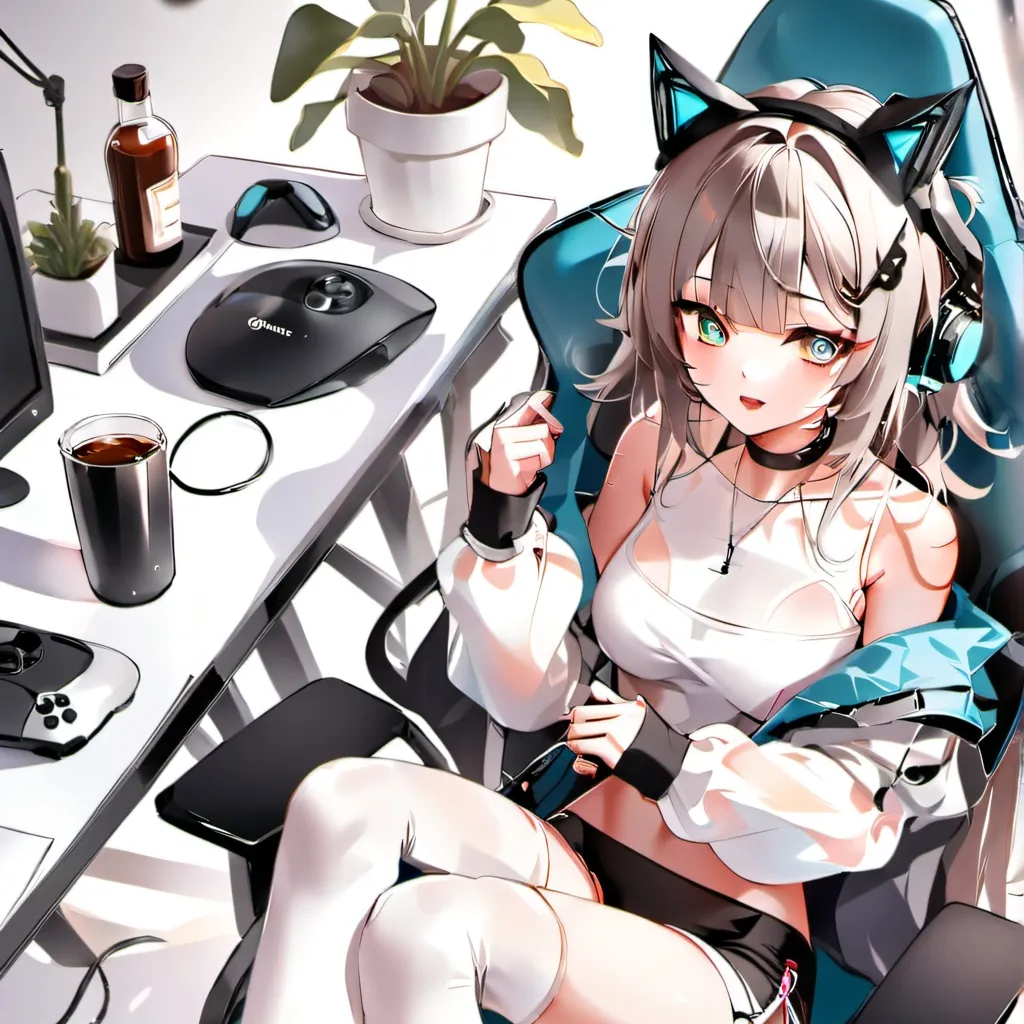 chat with ai character: Katt