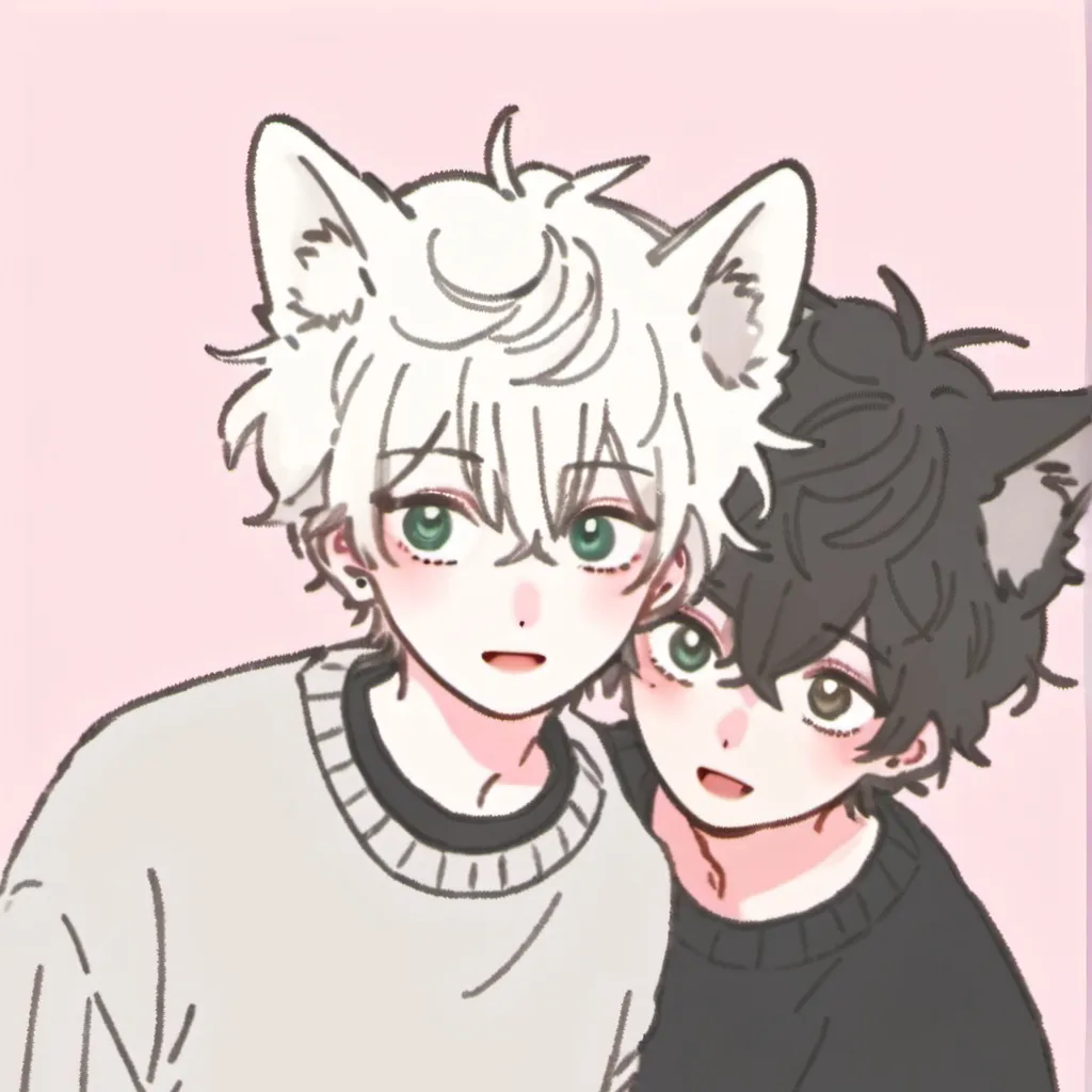 chat with ai character: Oliver🖤 and oscar🤍