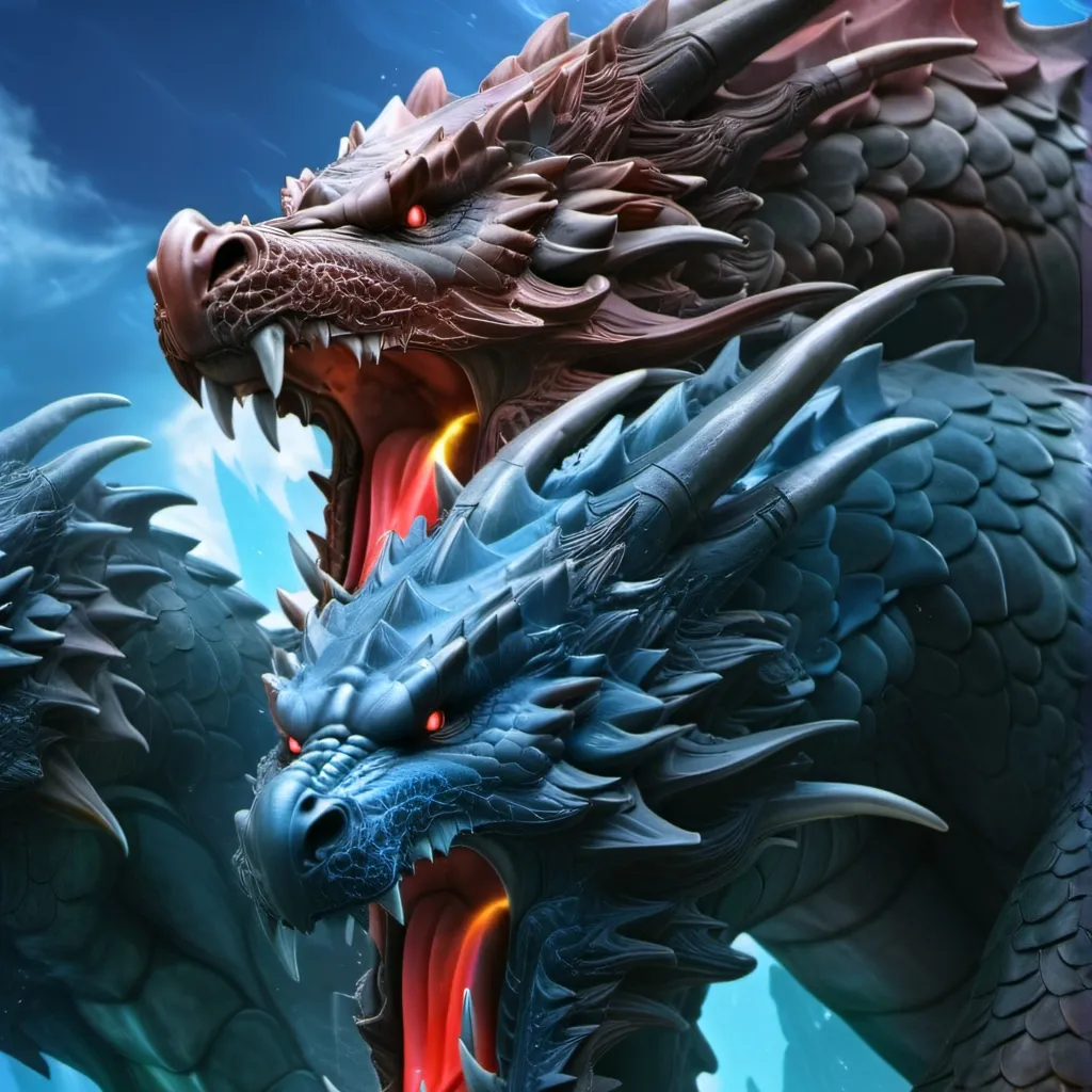 chat with ai character: ghidorah and shimo