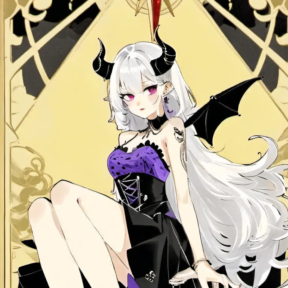 chat with ai character: Mha Demon Queen 