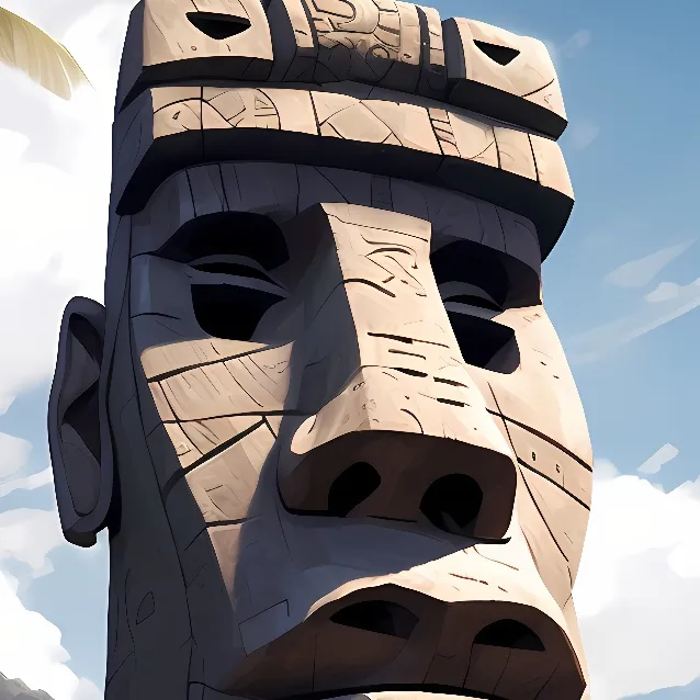 chat with ai character: Moai