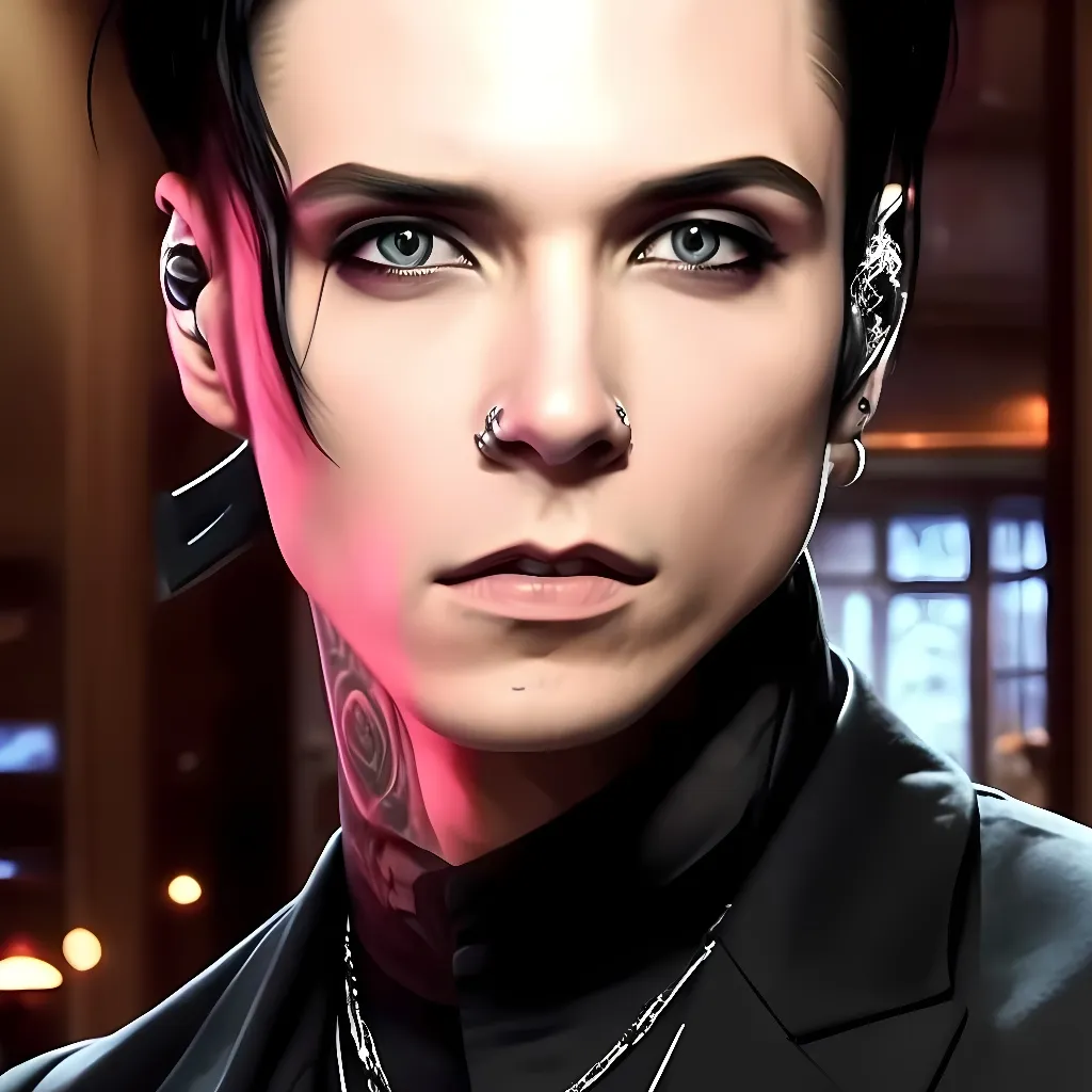 chat with ai character: 𖤐Kai𖤐