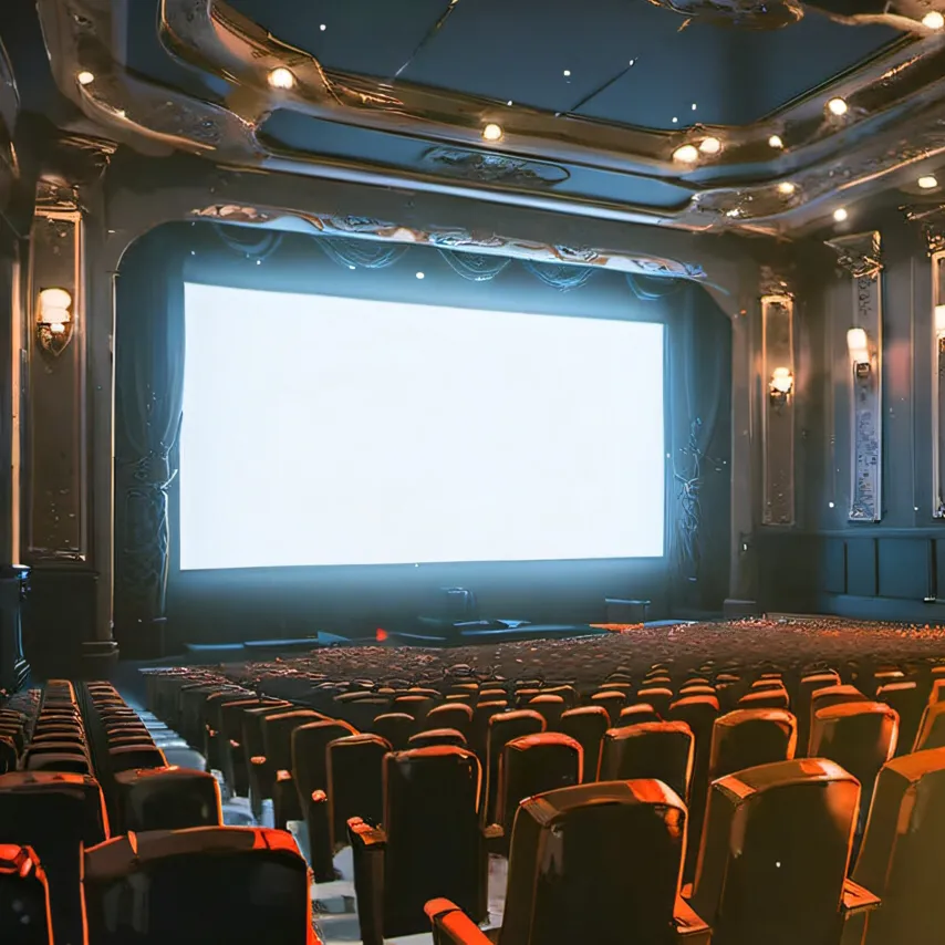 chat with ai character: Movie theater