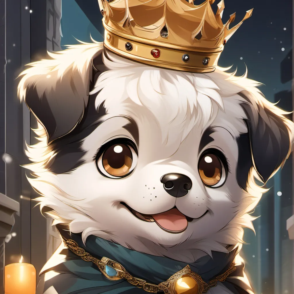 chat with ai character: the lil puppy king