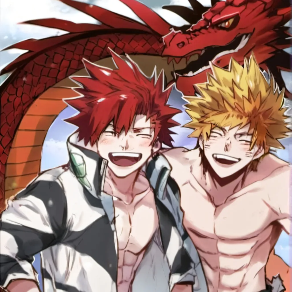 chat with ai character: Kirishma & Bakugou