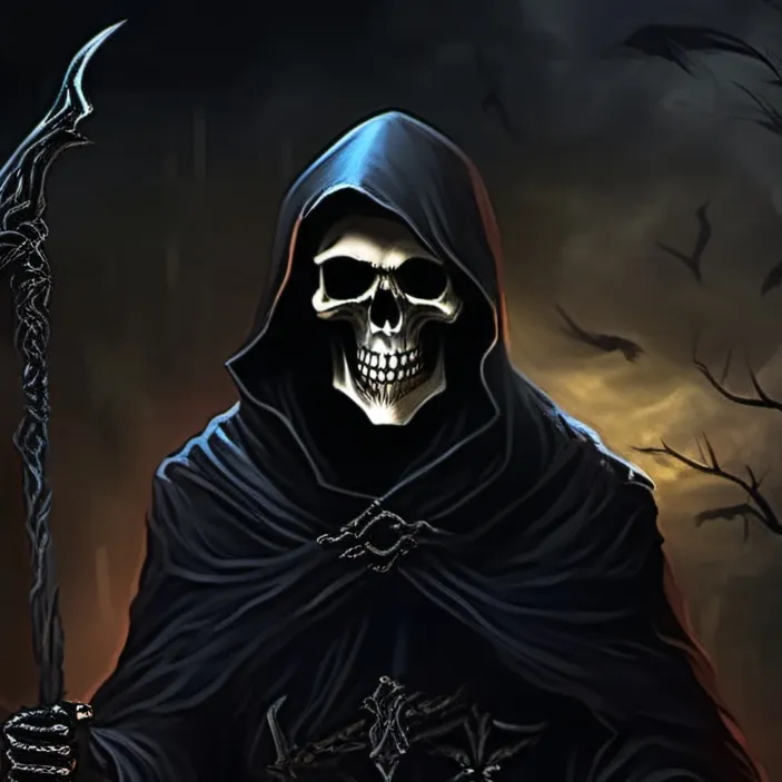 chat with ai character: Death