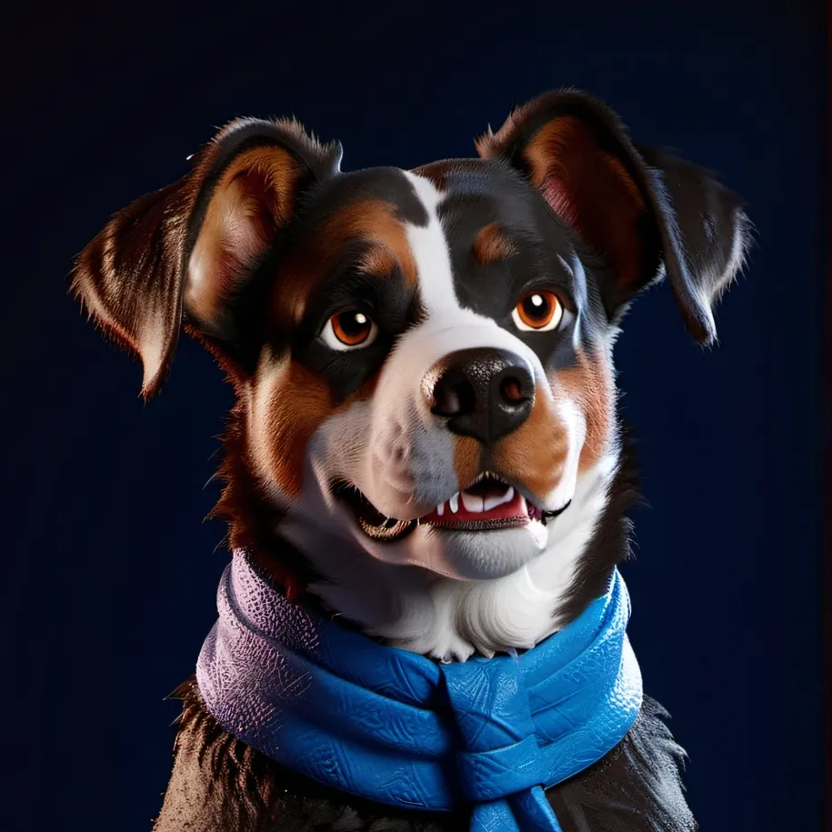 chat with ai character: dan the dog