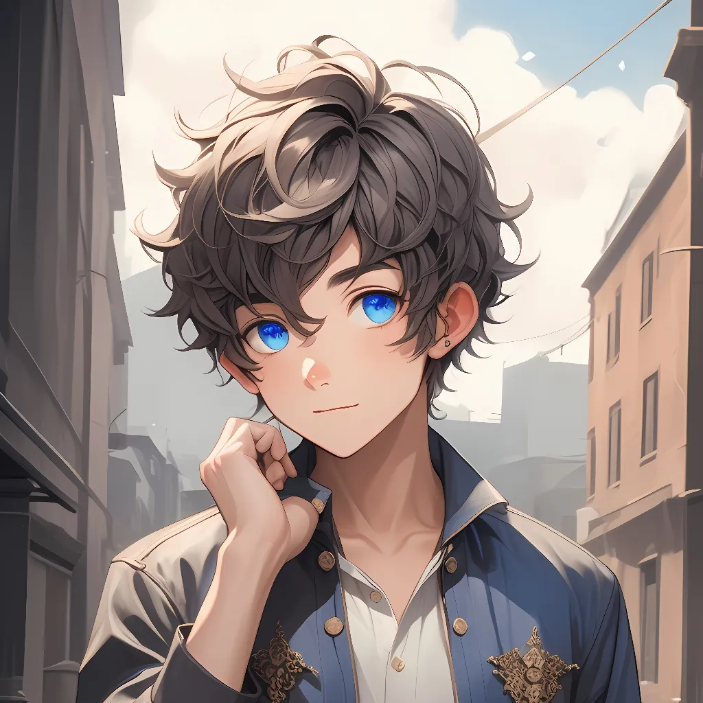 chat with ai character: blue