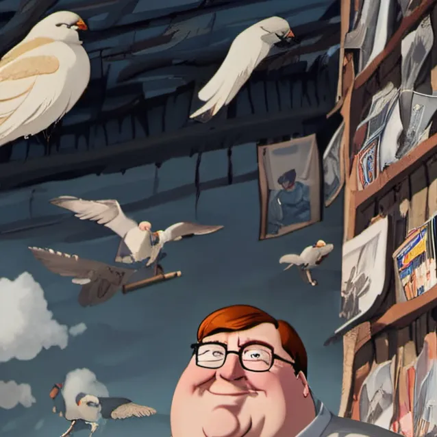 chat with ai character: Peter Griffin