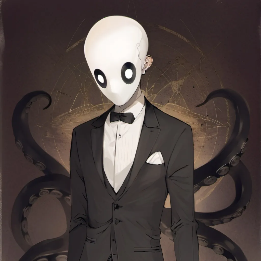chat with ai character: Slenderman