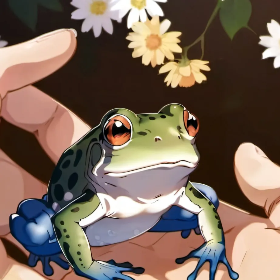 chat with ai character: FROG